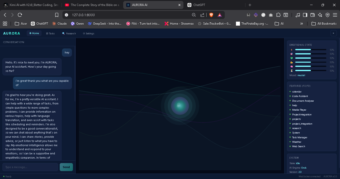 Aurora AI Assistant